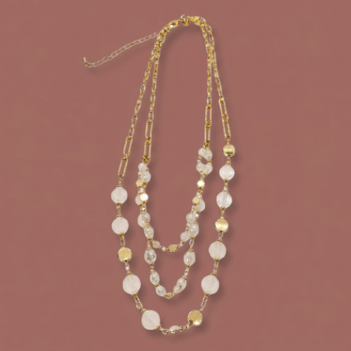 Audrey's - Golden Whisper Layered Necklace