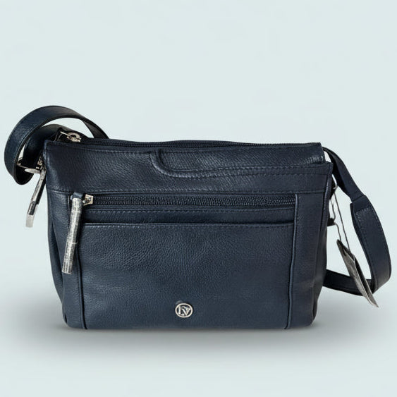 La Diva - Classic Crossbody with Zip Pockets