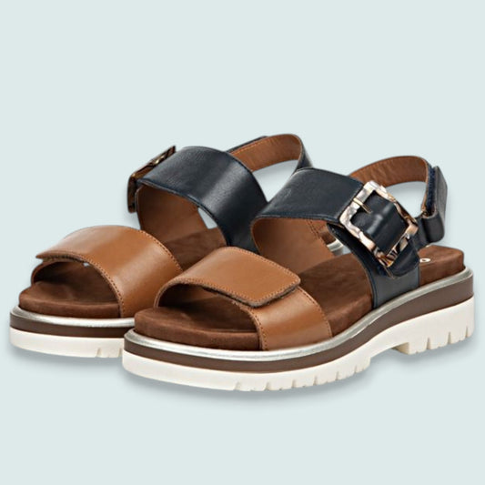 Ara - Contrast Strap Comfort Sandal