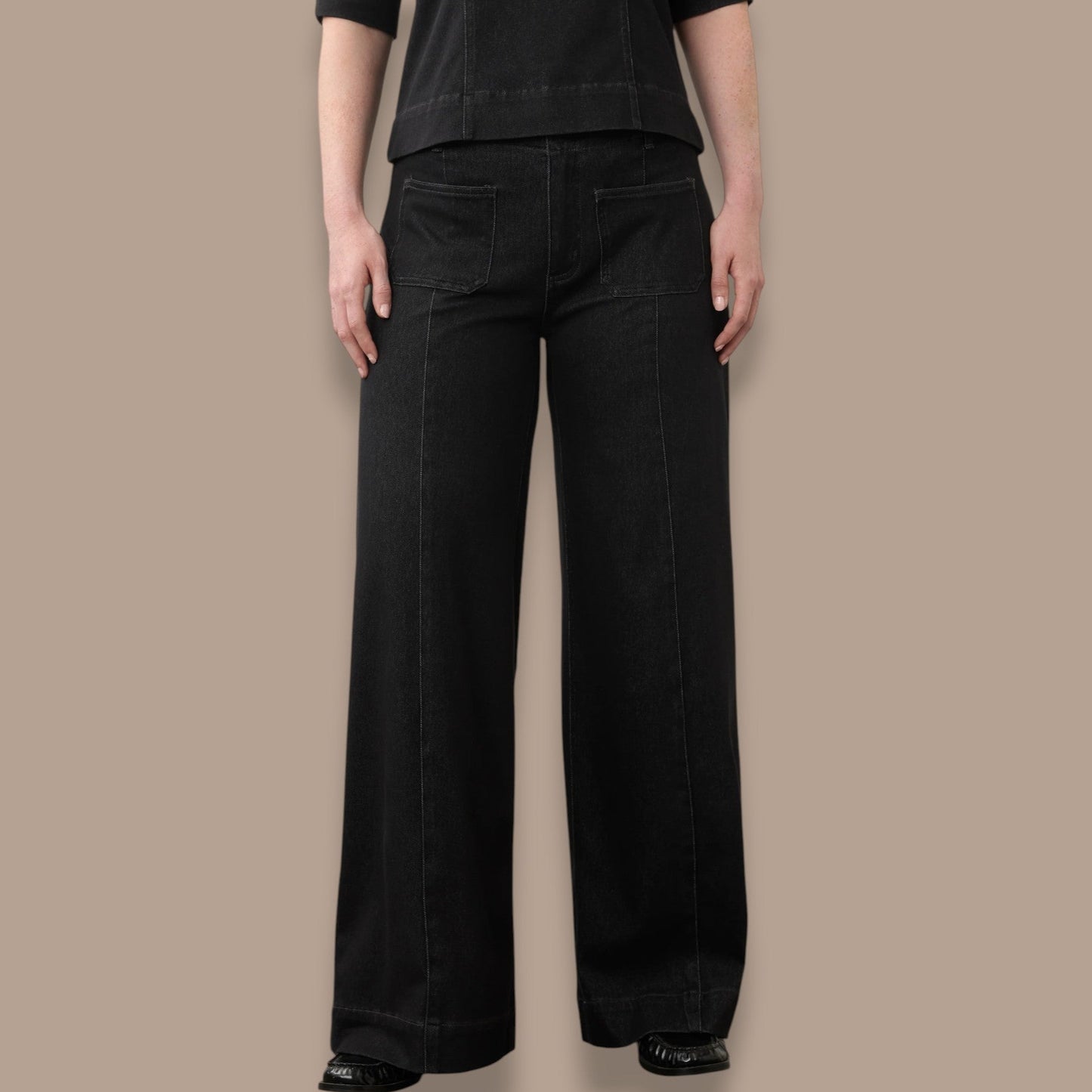 FDJ - Seamed Wide Leg Pant