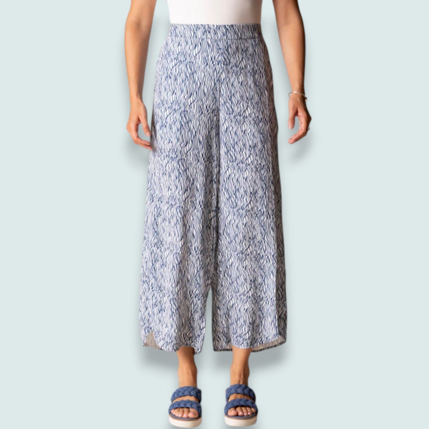 Habitat - Coastal Wave Wide Leg Pant