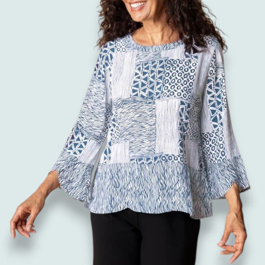 Habitat - Patchwork Print Top