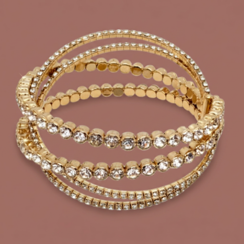 Audrey's - Radiant Luxe Crystal Wrap Bracelet