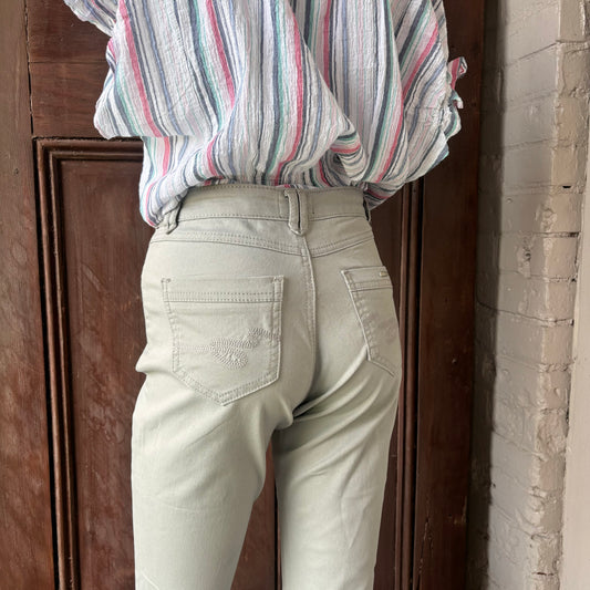 Carreli - Capris With Faux Front Pockets