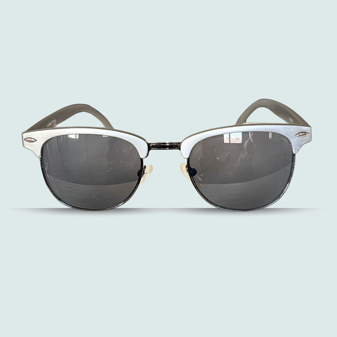 A.J Morgan - Half-Rim Rounded Sunglasses