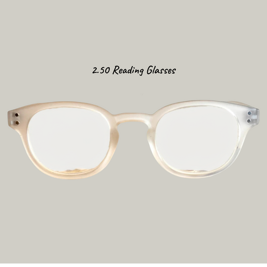 A.J Morgan - Clear Framed Reading Glasses