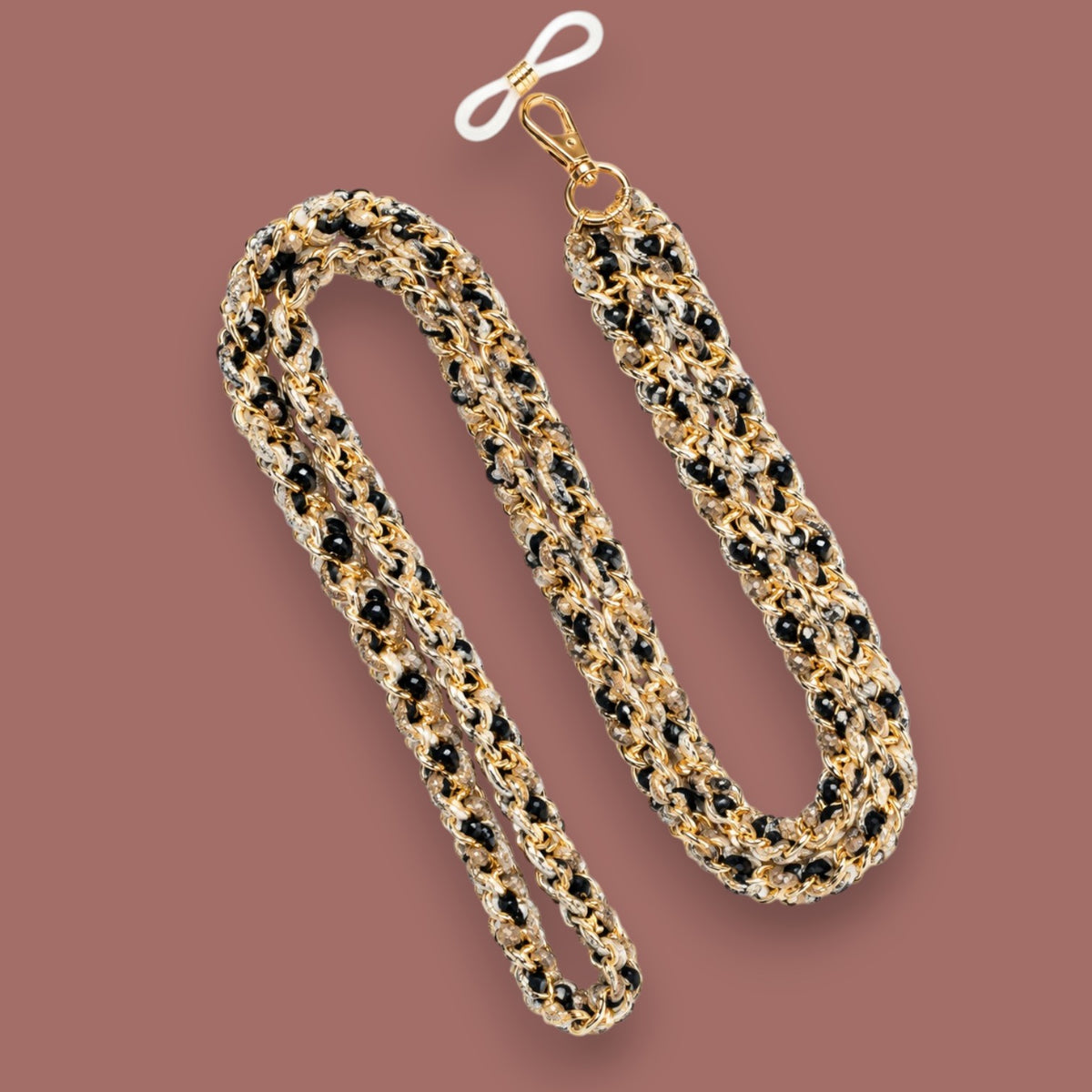 Audrey's - Braided Beaded Phone Chain
