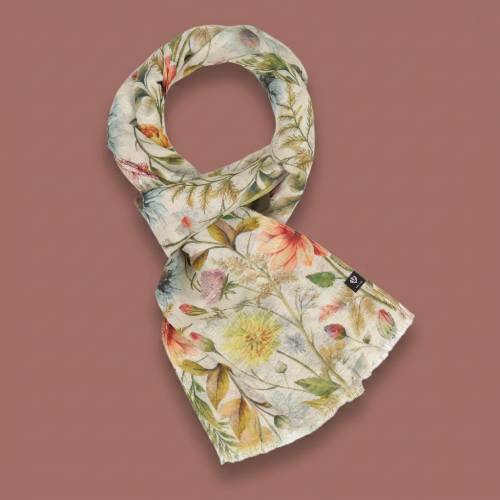 Fraas - Floral Print Scarf