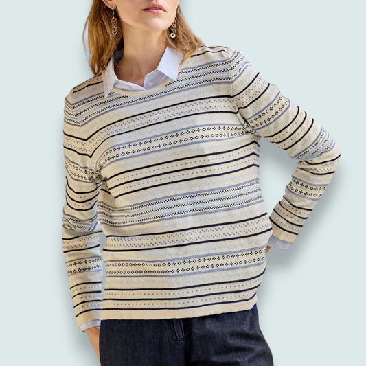 Skovhuus - Classic Stripe Knit Pullover