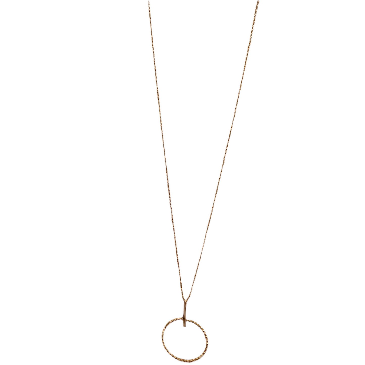 Merx - Gold Chain With Round Pendant