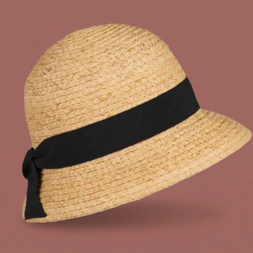 Loevenich - Straw Hat Woven From Raffia