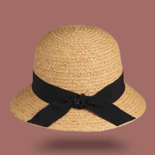 Loevenich - Straw Hat Woven From Raffia