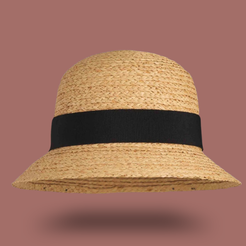 Loevenich - Straw Hat Woven From Raffia