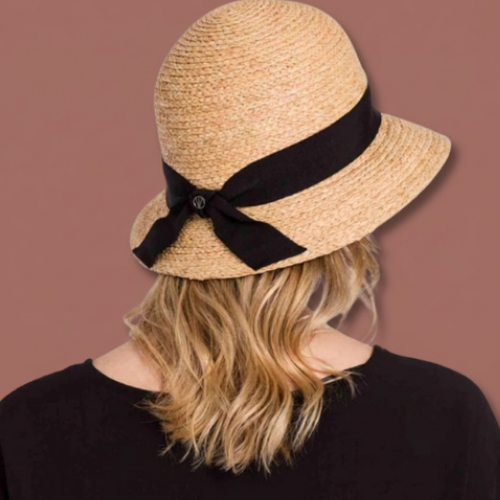 Loevenich - Straw Hat Woven From Raffia
