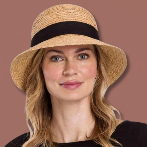 Loevenich - Straw Hat Woven From Raffia