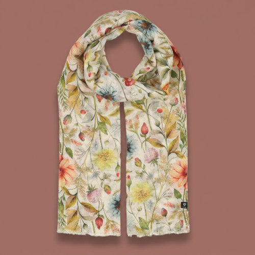 Fraas - Floral Print Scarf
