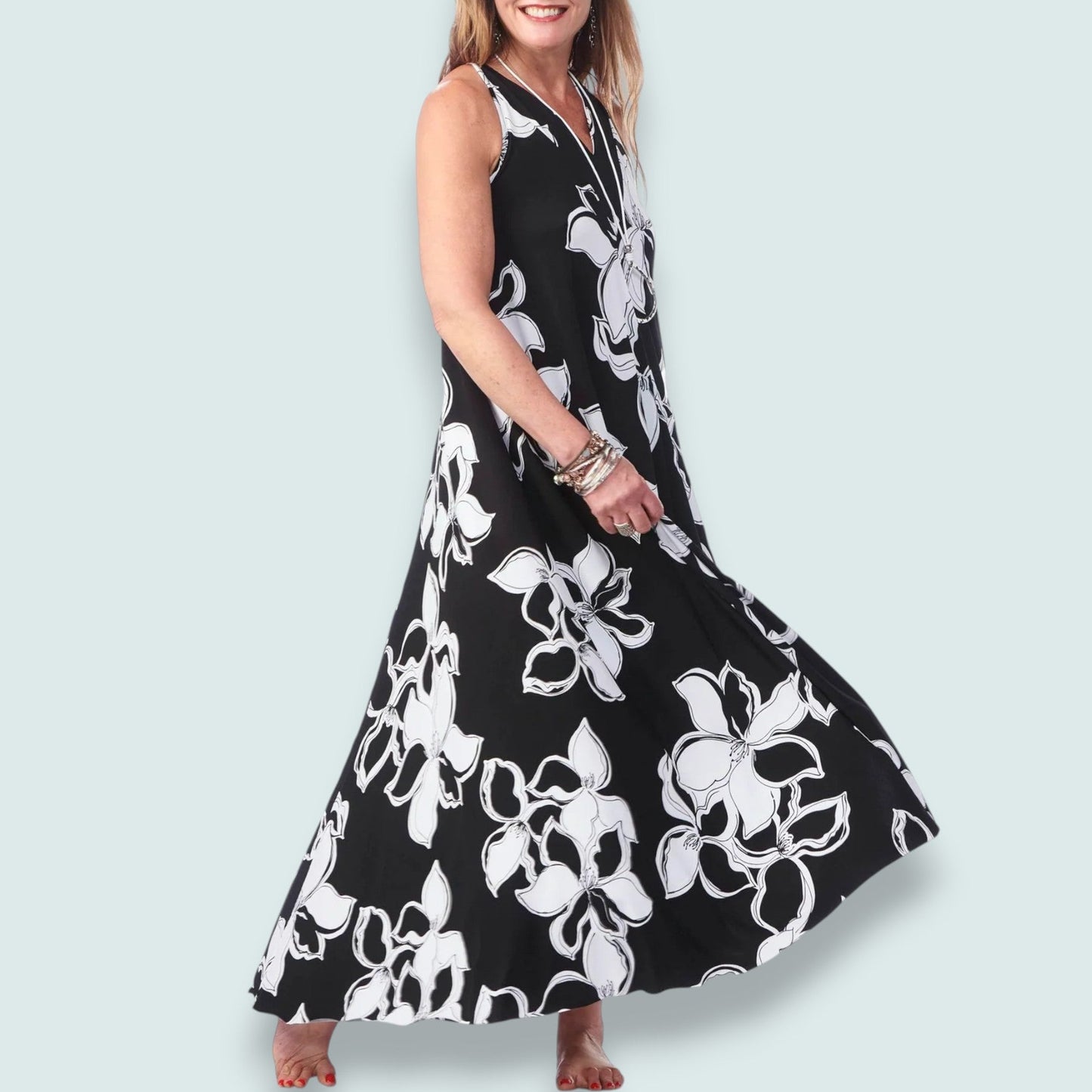 Rapz - Dynamic High-Low Statement Dress