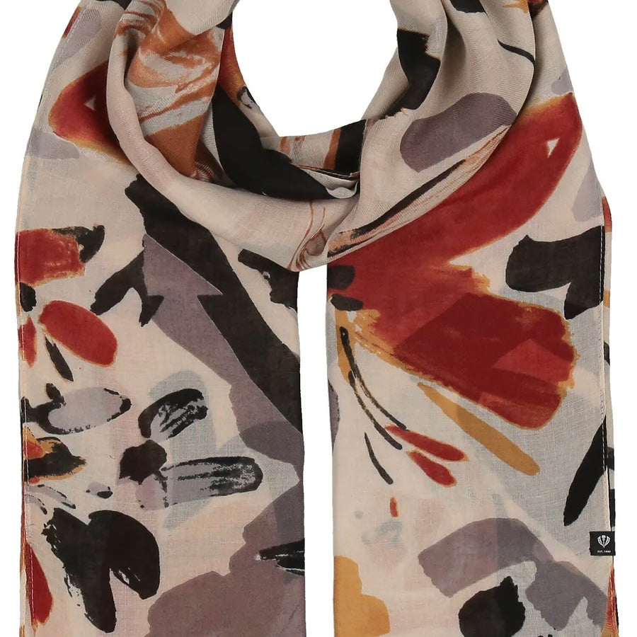 Fraas - Abstract Floral Scarf