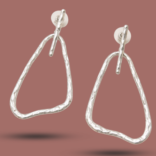 Audrey's - Organic Sculpted Drop Earrings