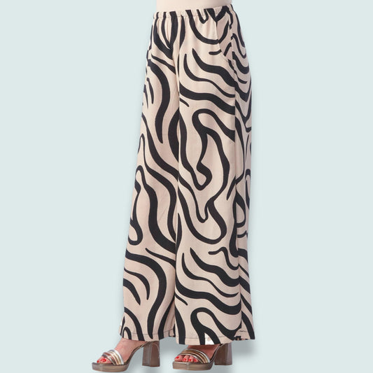 Rapz - Abstract Drift Wide-Leg Trouser