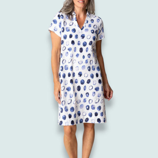 Habitat - Coastal Dot Shift Dress