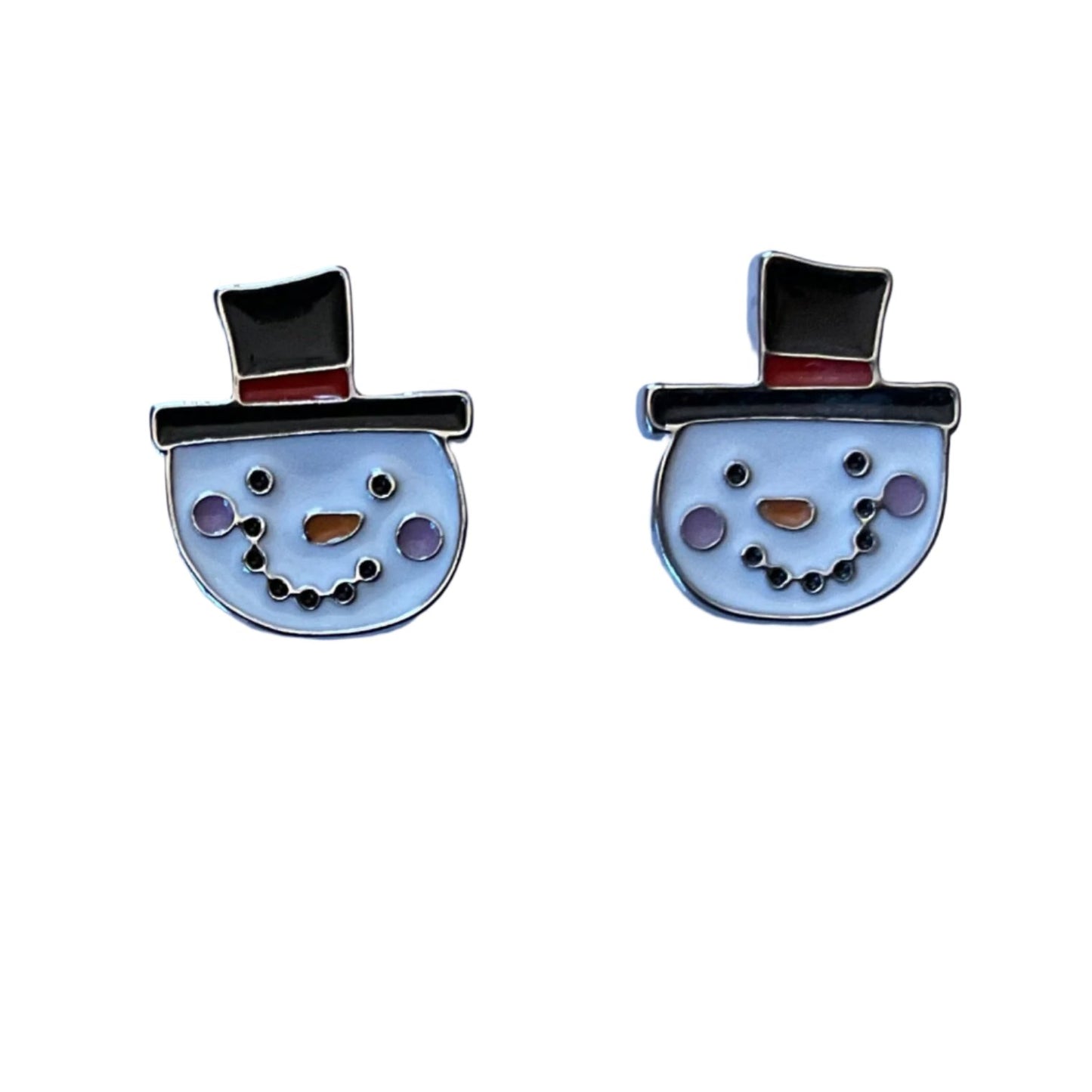 Audrey's - Snowman Stud Earrings