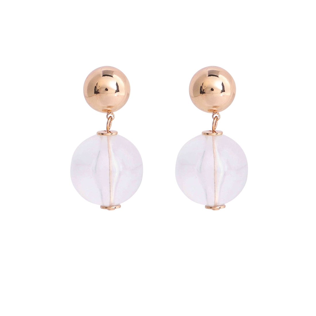 Merx - Clear Dangle Studs