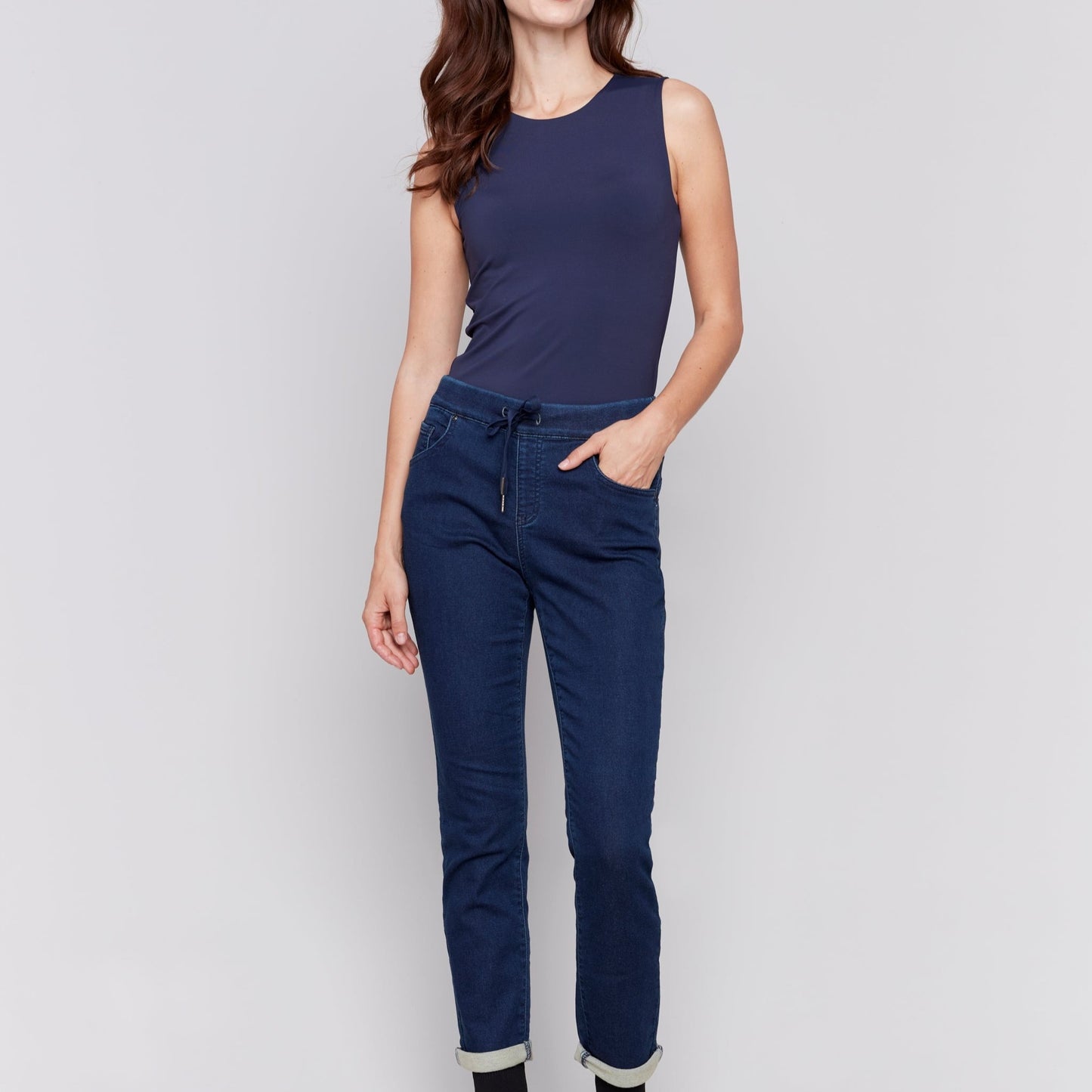 Charlie B - Knit Jogger Jean