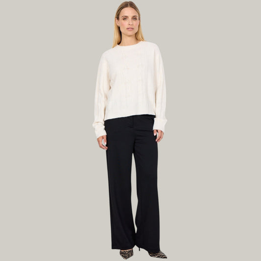 Soya Concept - Cable Knit Pullover Sweater