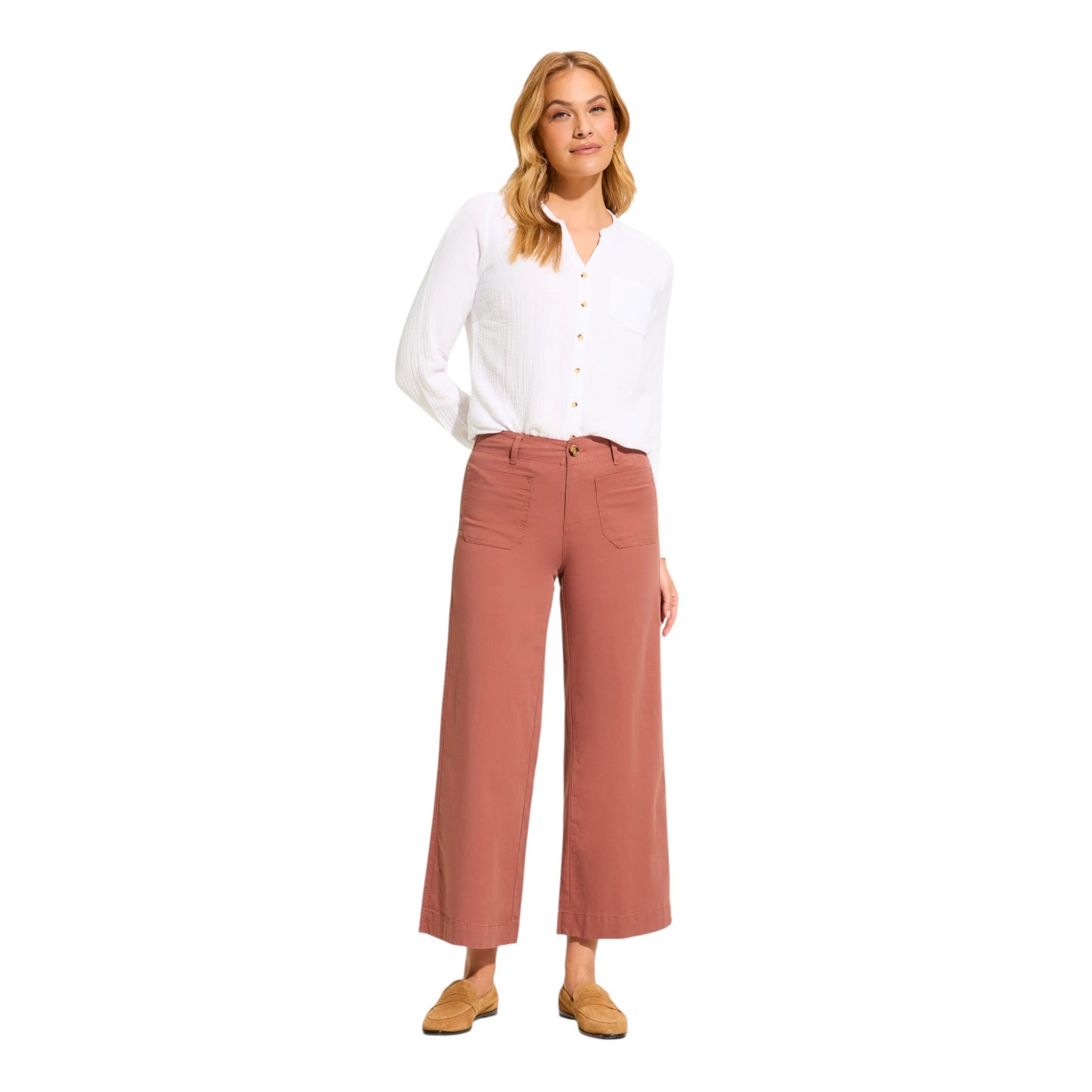 FDJ - Christina Wide Ankle Pants