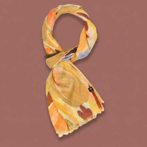 Fraas - Abstract Floral Lightweight Scarf