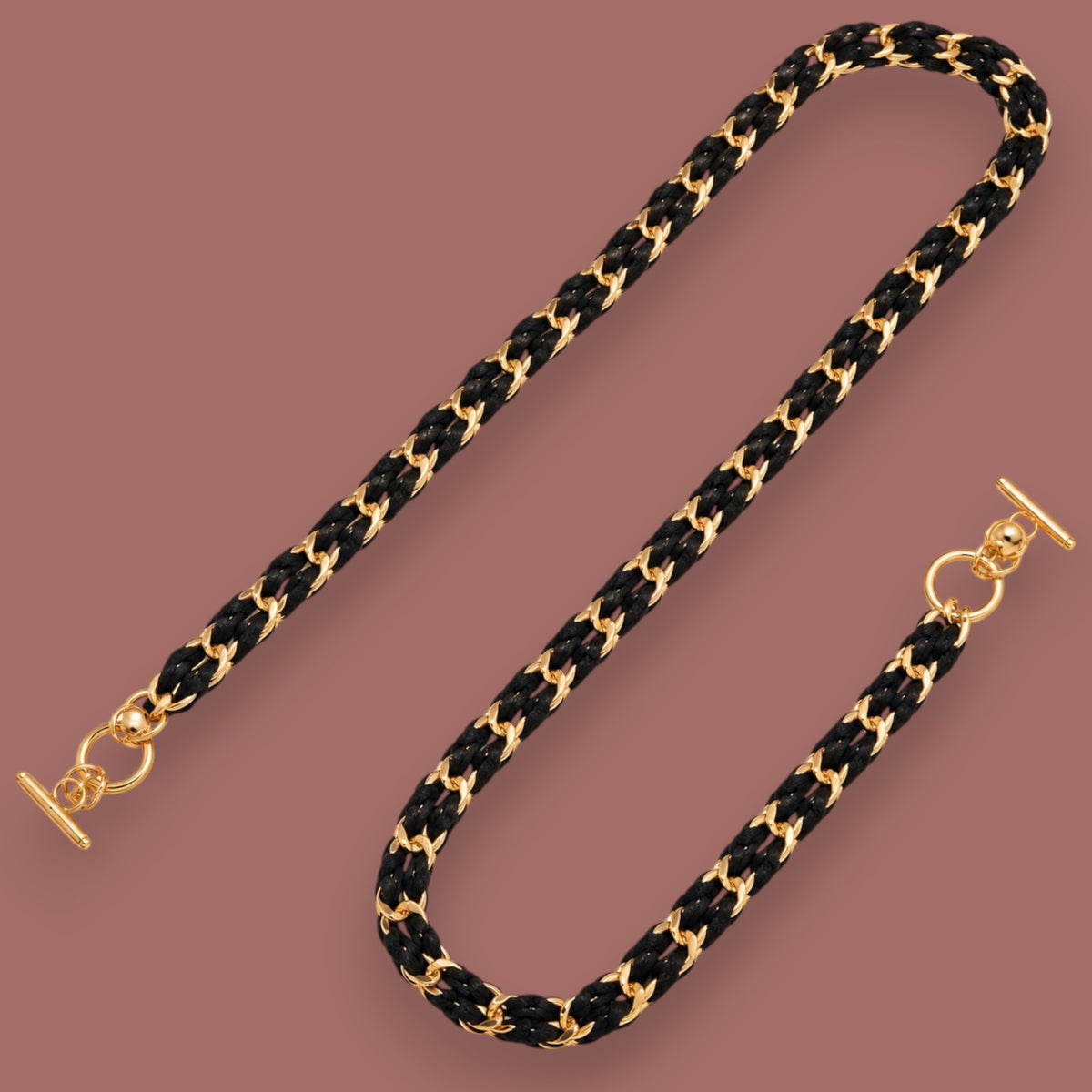 Audrey's - Braided Beaded Phone Chain