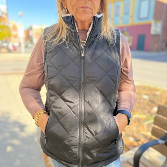 Moffi - Reversible Sherpa Vest