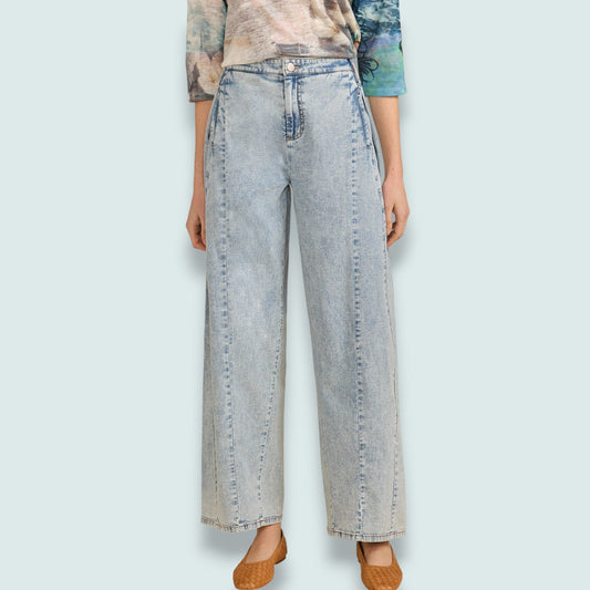 FDJ - Light Wash Wide Leg Jean