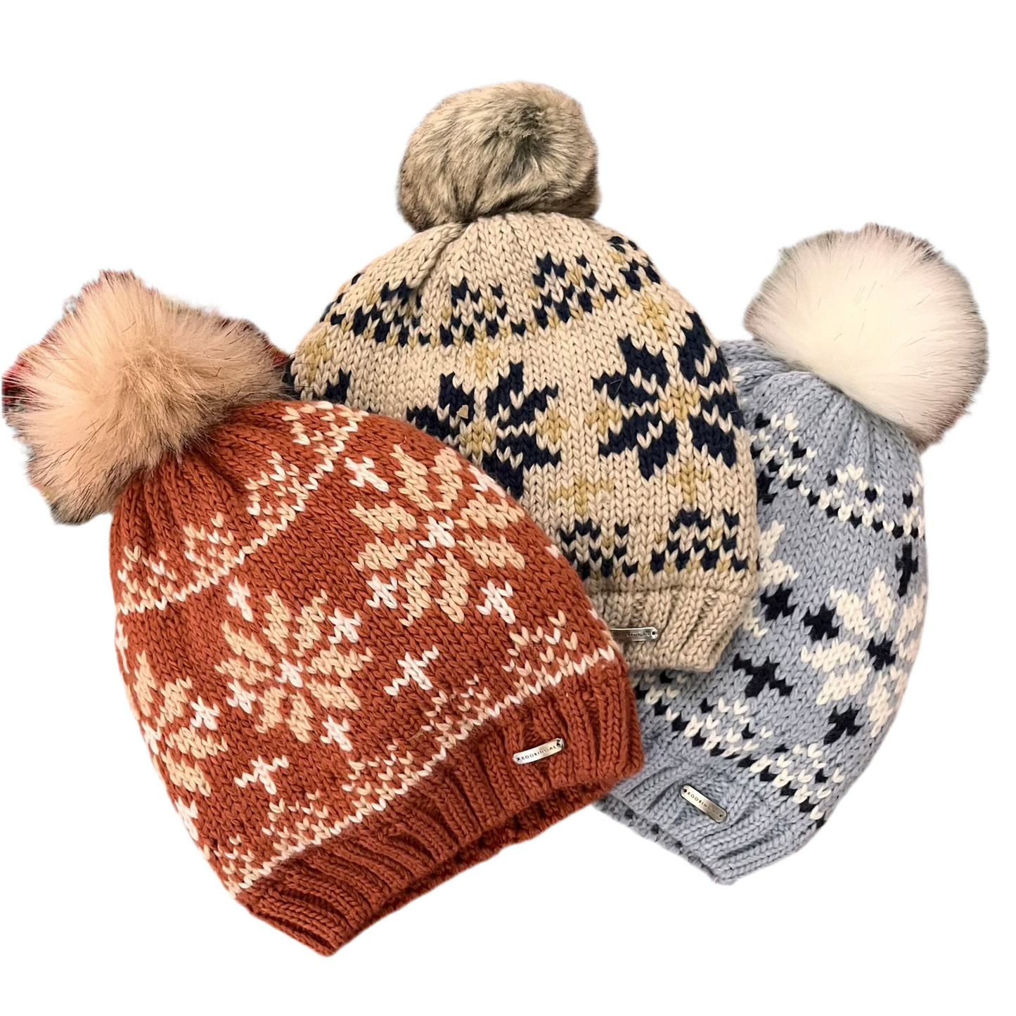 Kooringal - Winter Print Pom-Pom Hat