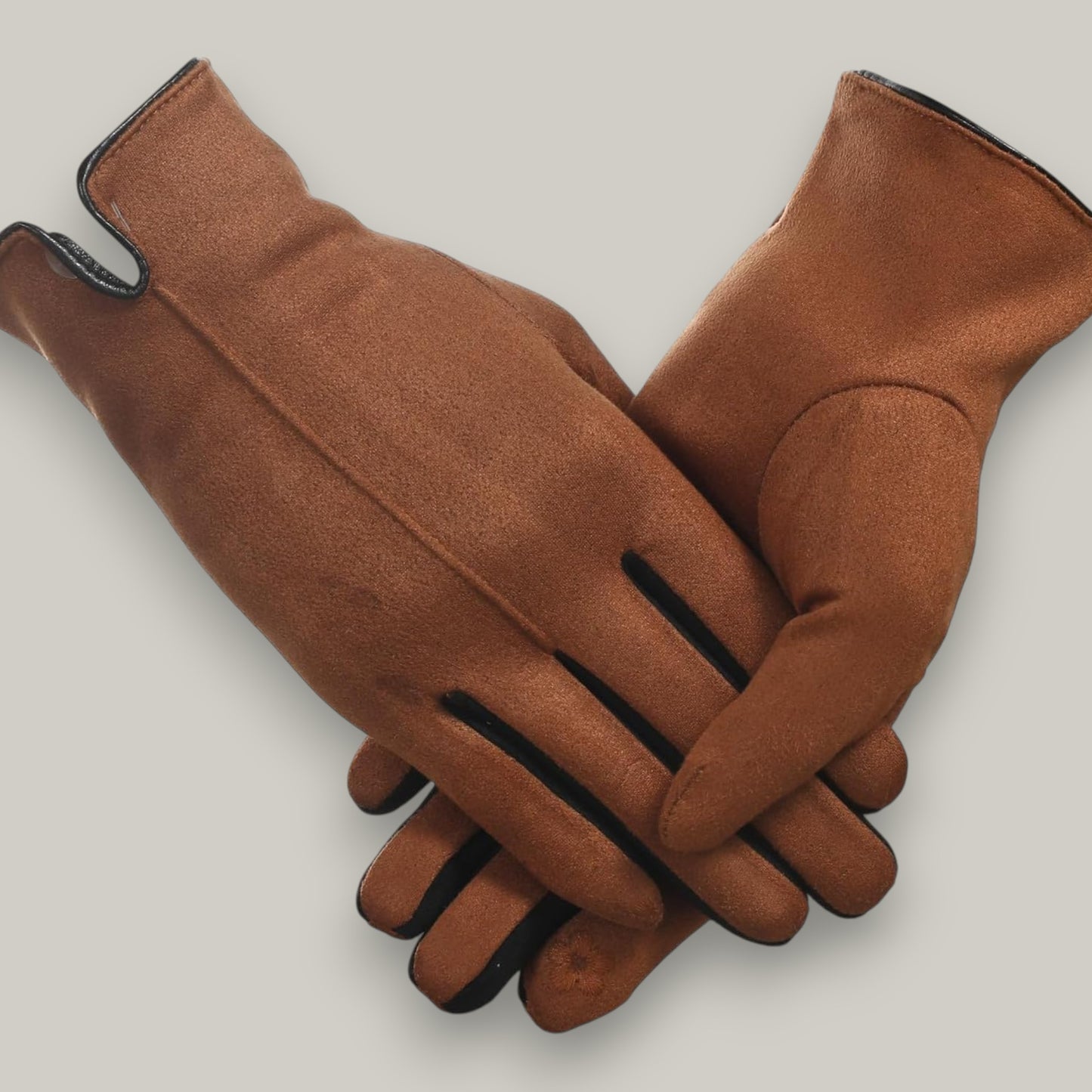 Belle Dame - Faux Suede Touch Gloves