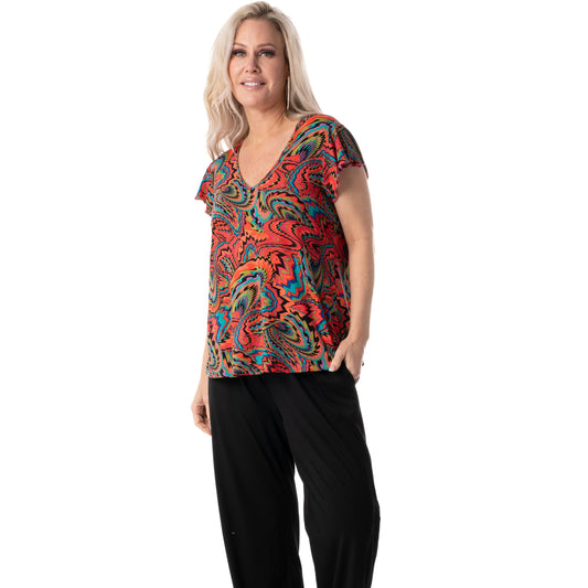 Pure - V-Neck Top