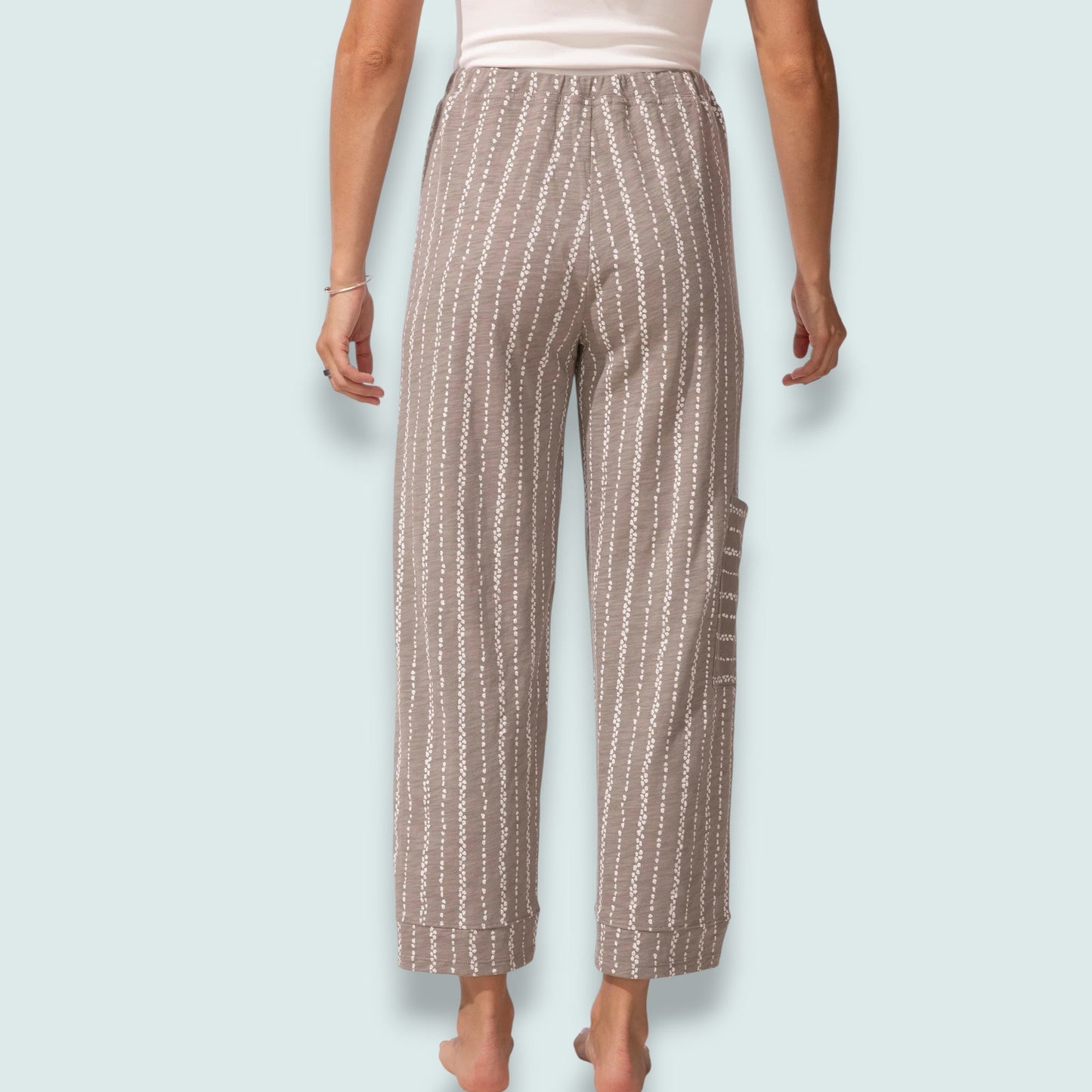 Escape - Coastal Stripe Wide-Leg Pant