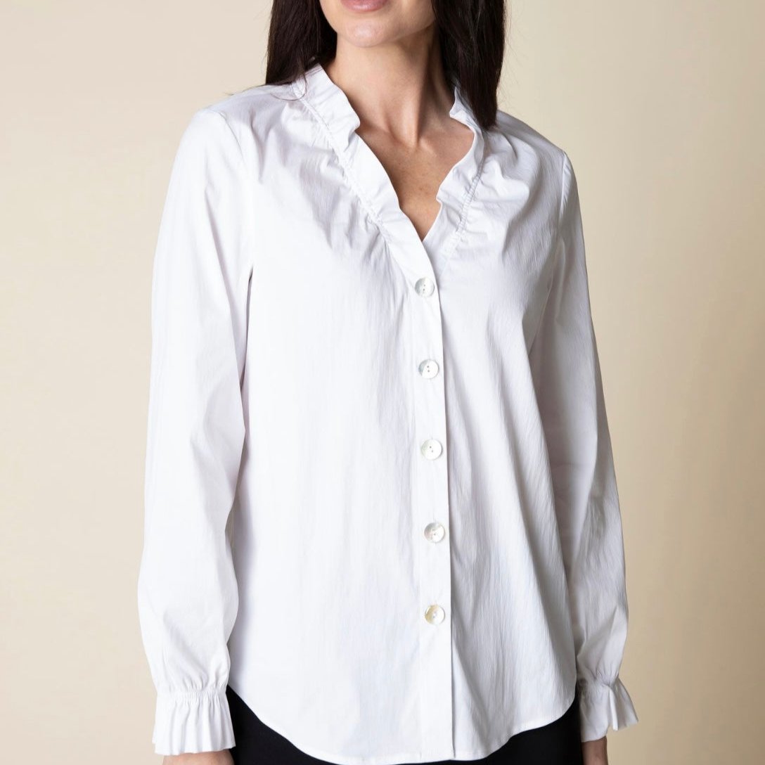 Habitat - Ruched Collar Blouse