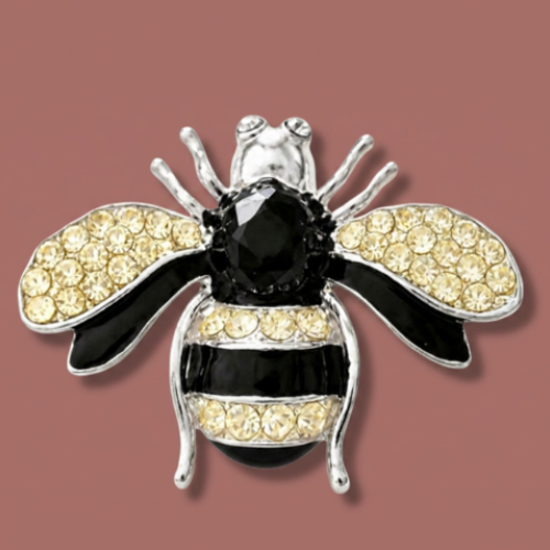 Audrey's - Sparkling Bumble Bee Brooch