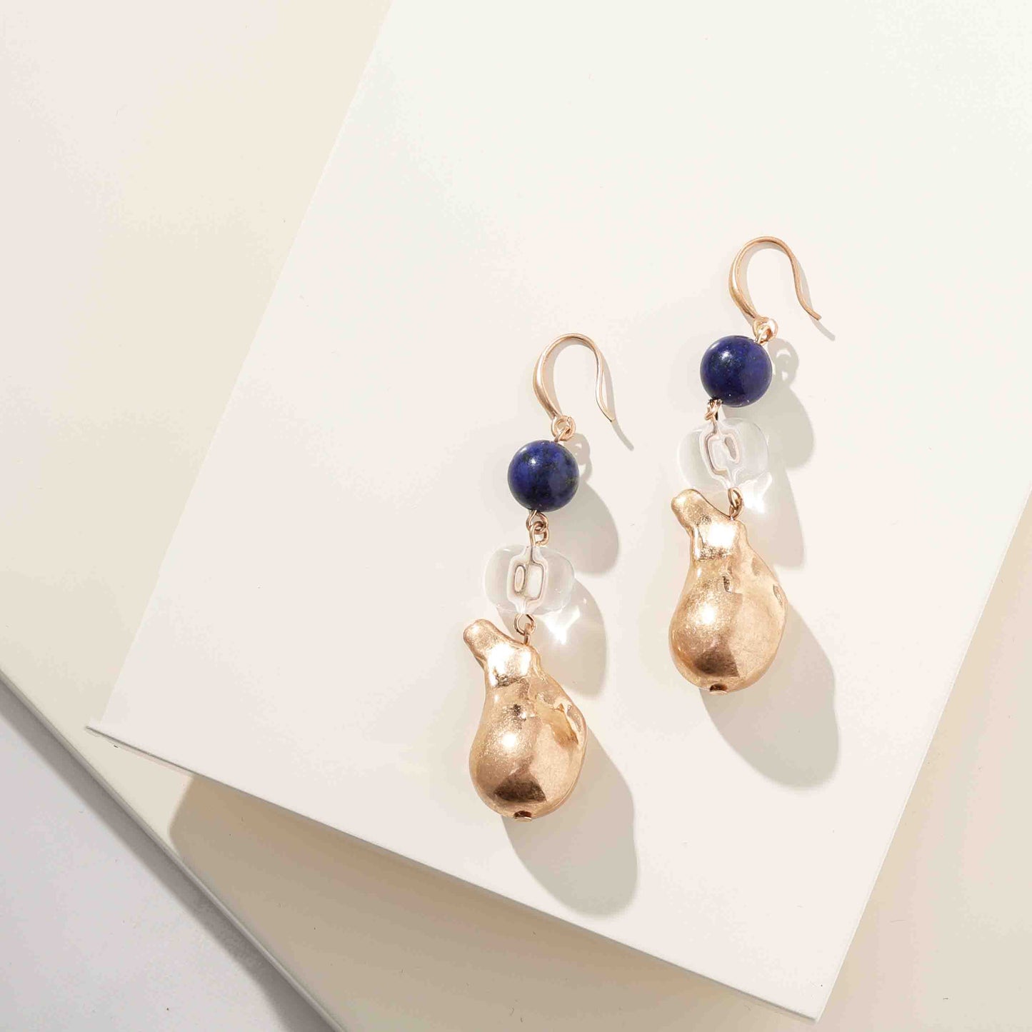 Merx - Lapis Earring Drop