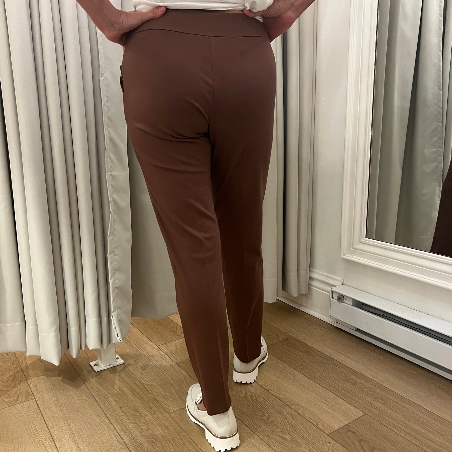 Lasania - Petite Mid-Rise Dress Pants