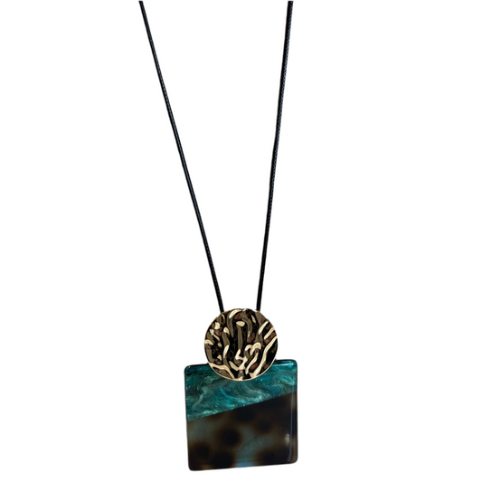 Merx - Square Pendant Necklace