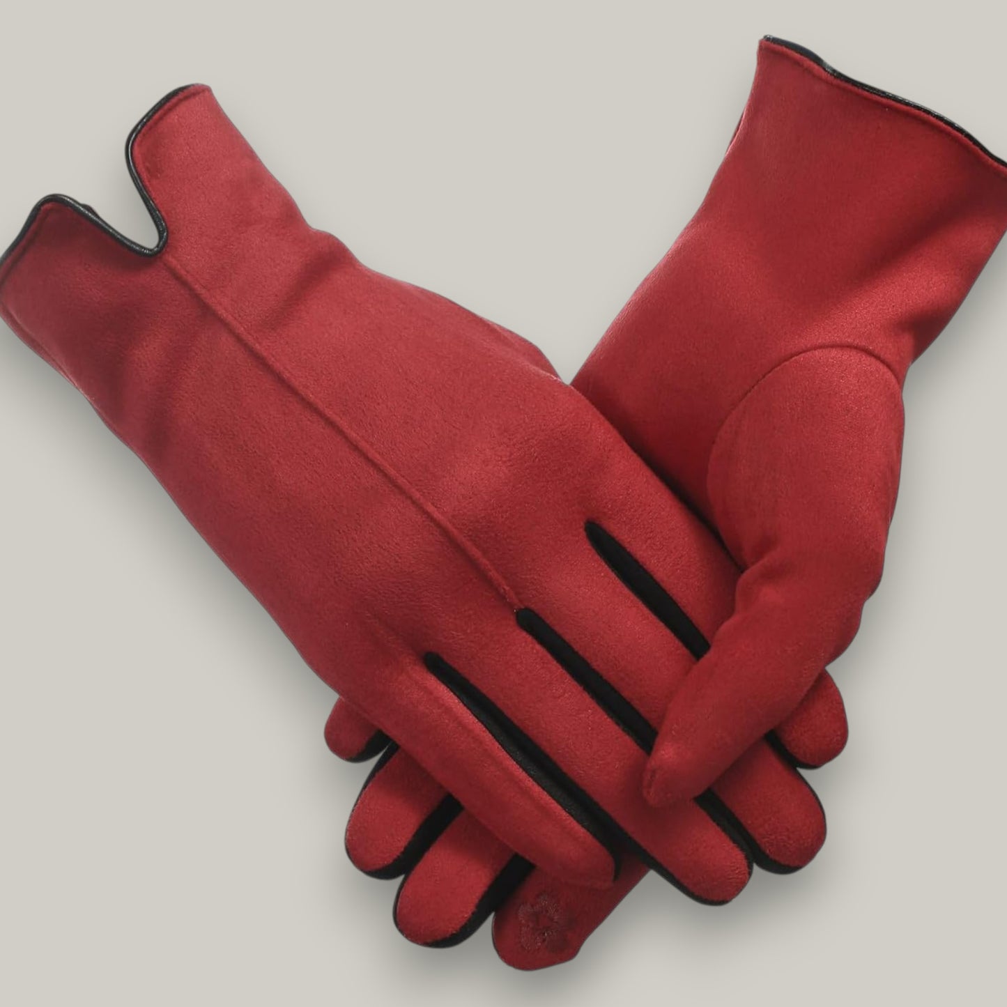 Belle Dame - Faux Suede Touch Gloves