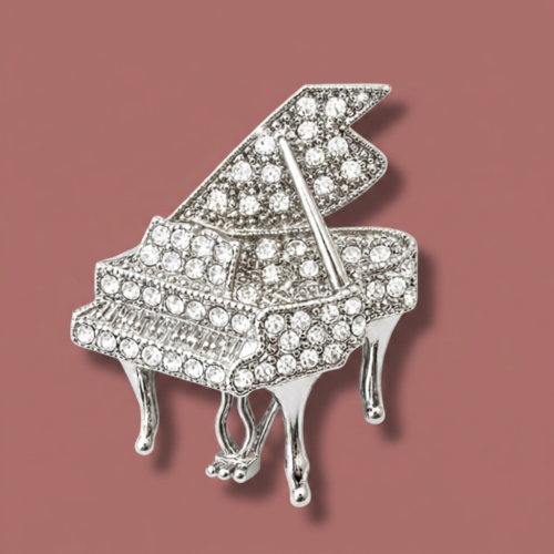 Audrey's - Encore Elegance Piano Brooch