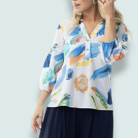 Pure - Abstract Brushstroke Popover Top