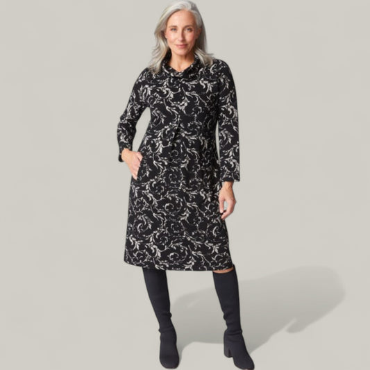 Habitat - Patterned Pleat Front Dress