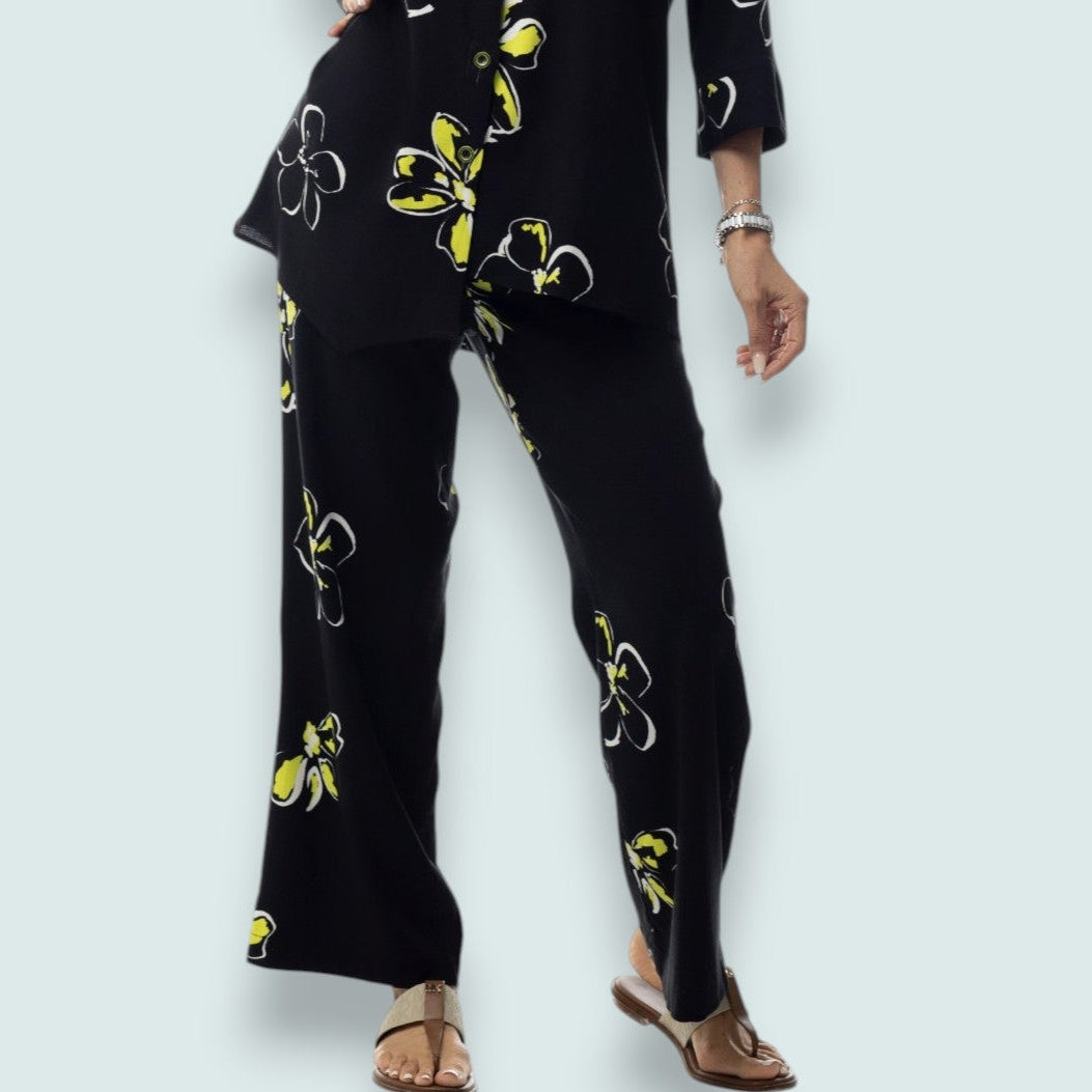 Pure - Citrus Blossom Printed Pant