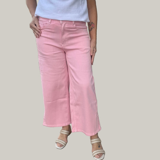Carreli - Wide Leg Gaucho Pants