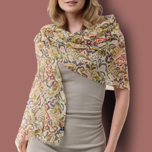 Fraas - Abstract Paisley Scarf